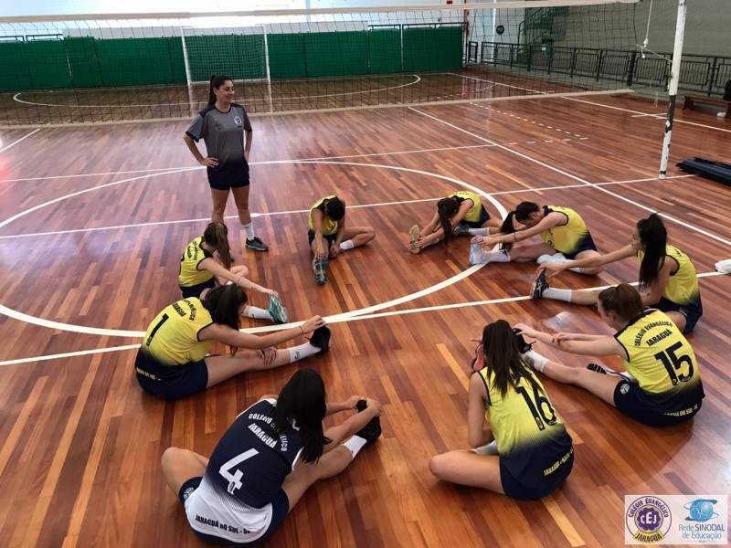 VOLEIBOL FEMININO SUB 17 DO CEJ/SECEL NOS JOGOS ESCOLARES BRASILEIROS